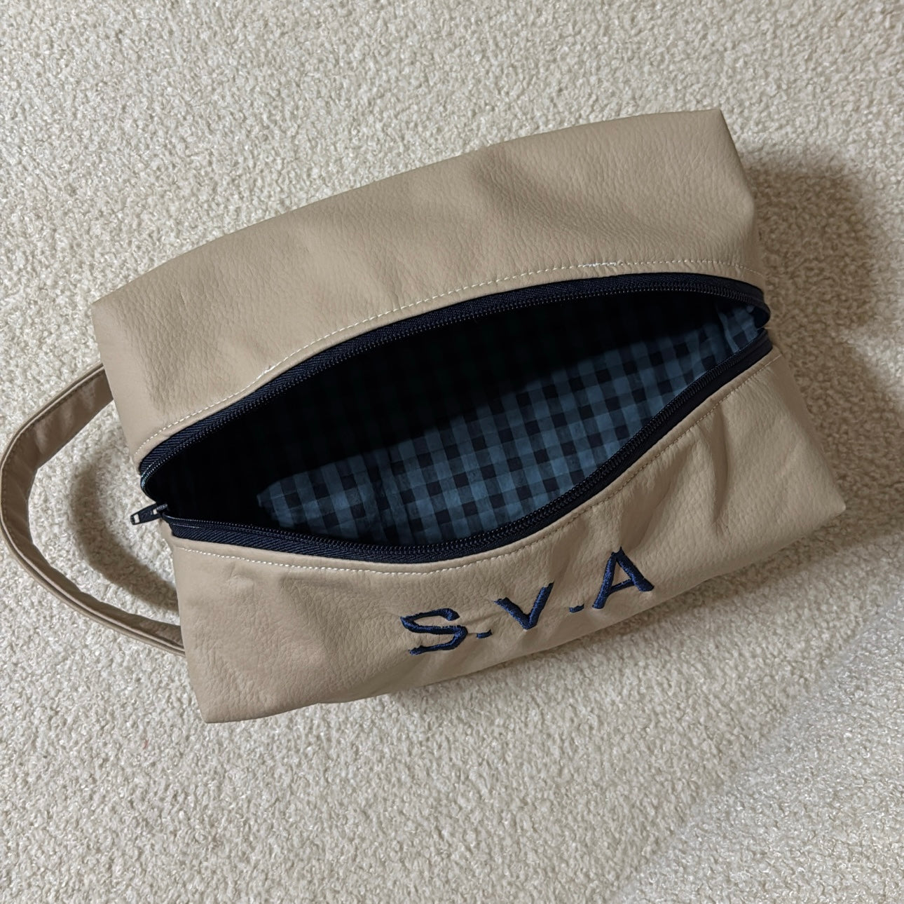 Neceser Polipiel Beige