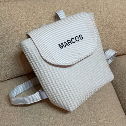 Mochila interior plastificado