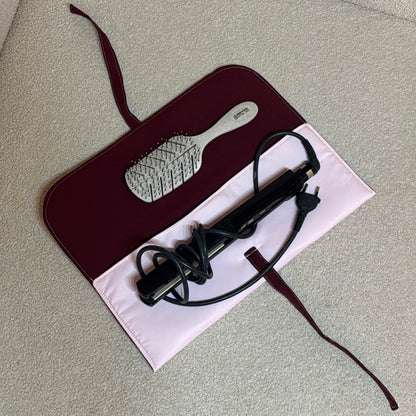 Haircare Plancha + Cepillo • Burgundy