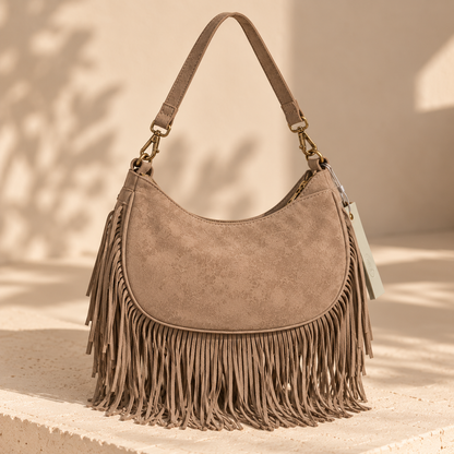 Bolso Mediano Flecos ante