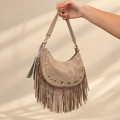Bolso Mediano Flecos ante