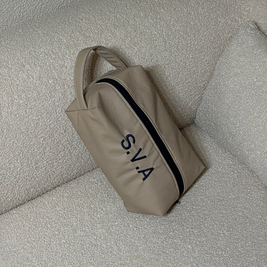 Neceser Polipiel Beige